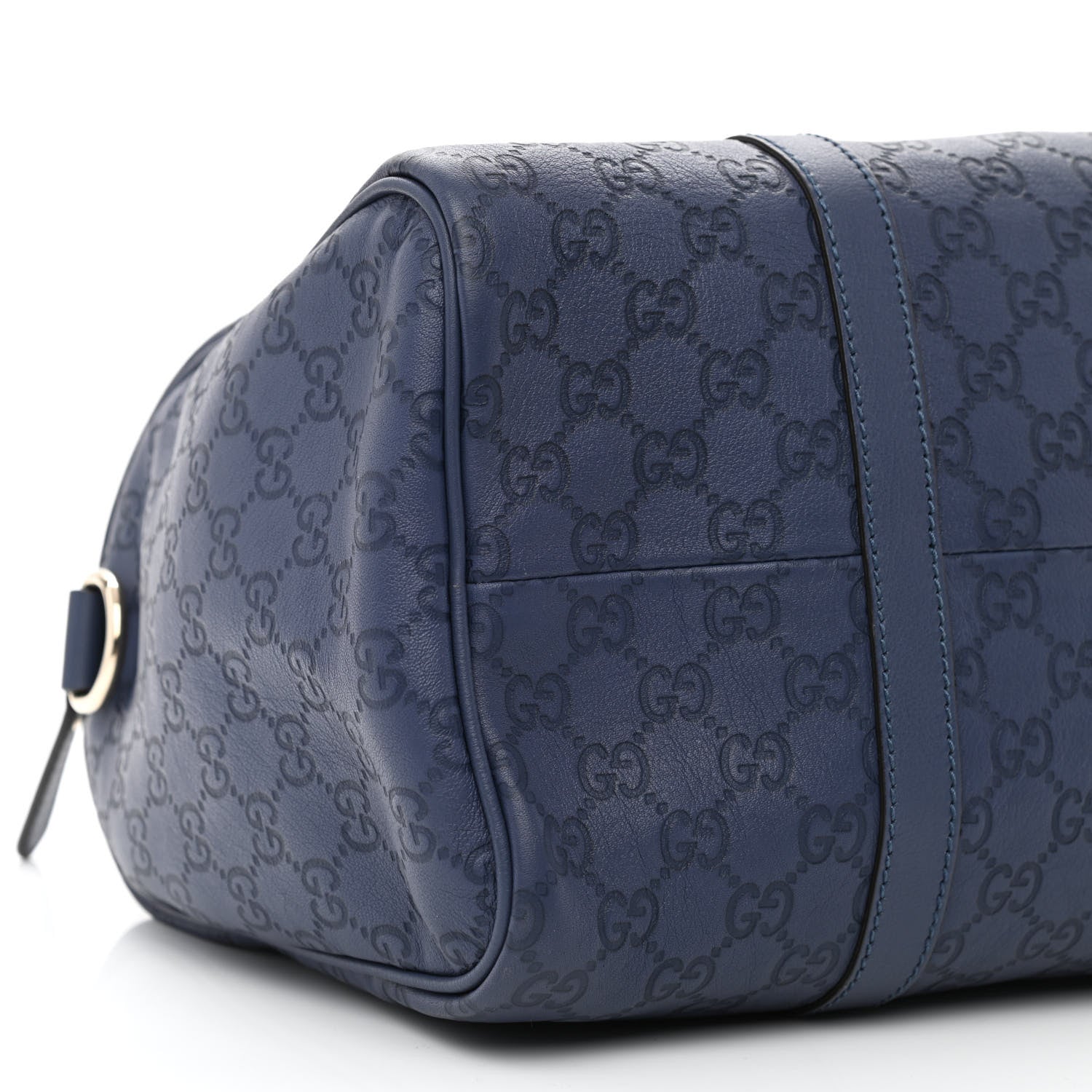 Gucci Guccissima Medium Joy Boston Blue 8 of 9