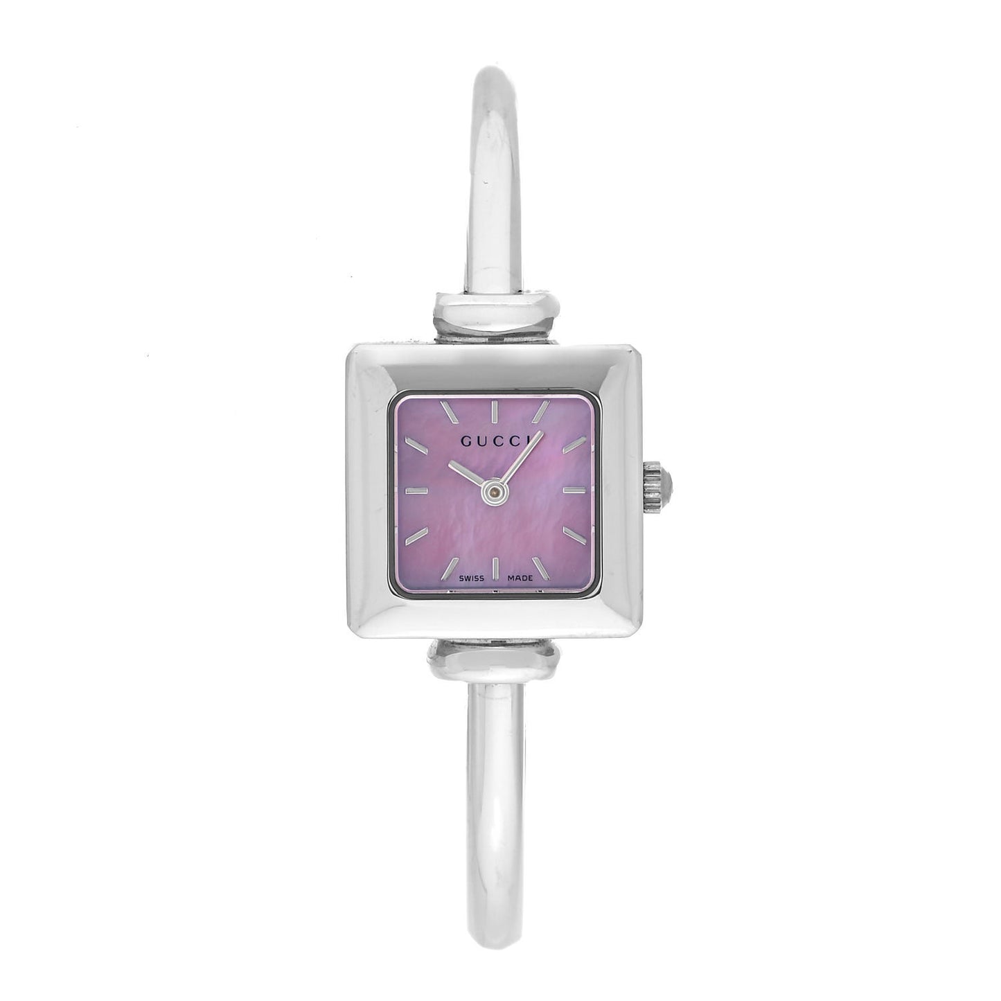 Stainless Steel Pink Mother of Pearl 19mm 1900L Quartz Watch