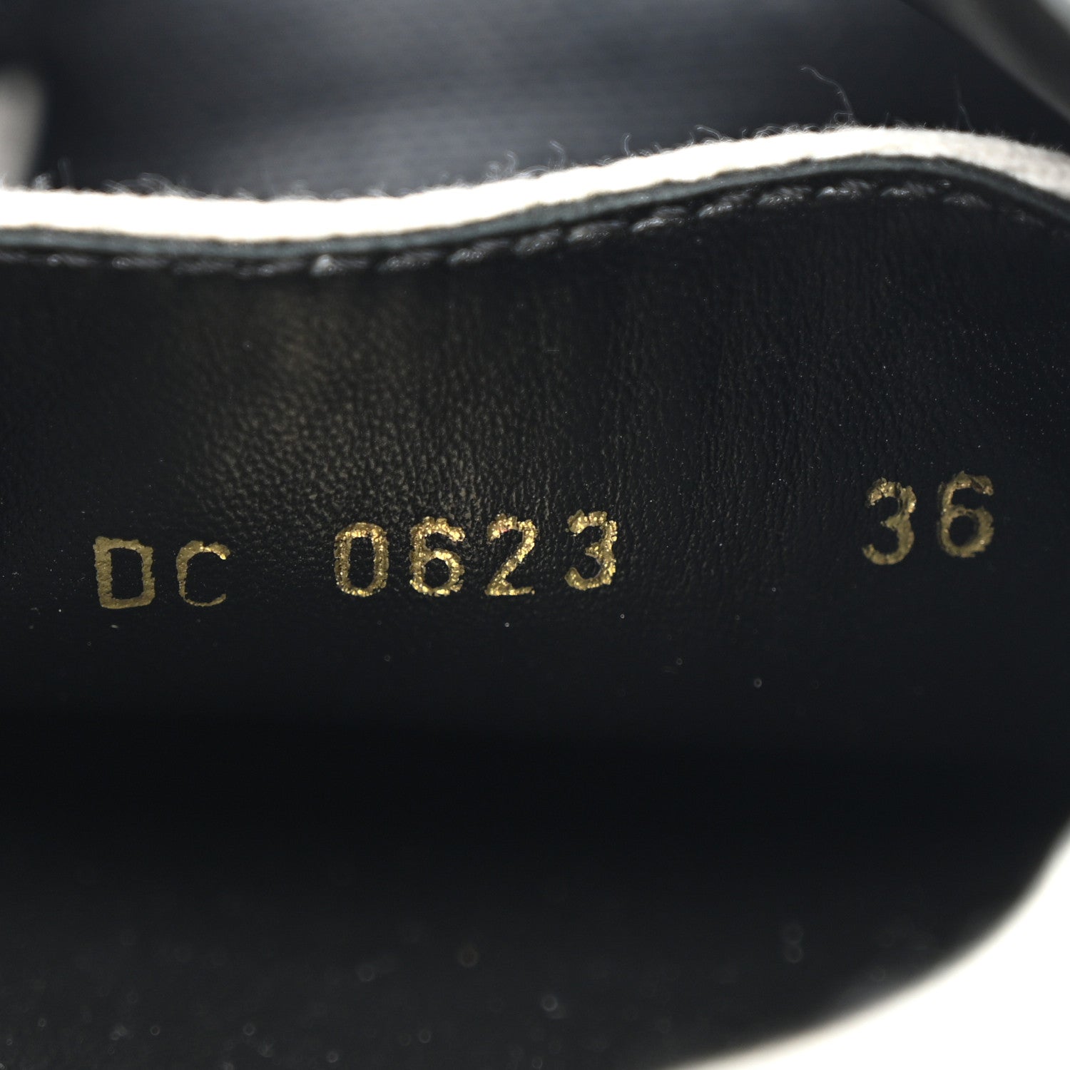 Christian Dior Canvas Walk'N'Dior Low Top Sneakers 36 Black 8 of 8