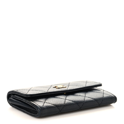 Chanel Caviar Quilted Flap Card Holder Black 4 of 8