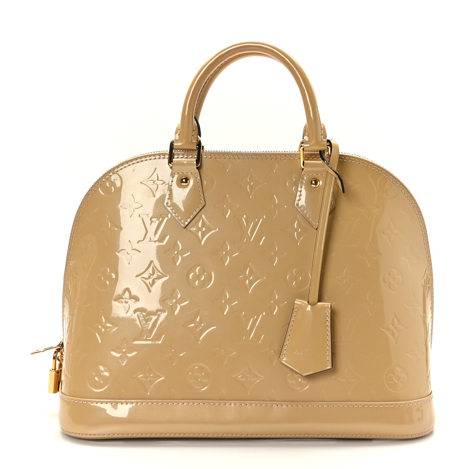 Louis Vuitton Vernis Alma PM Blanc Corail 2 of 19