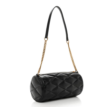 Saint Laurent Lambskin Monogram Mini Sade Tube Bag Black 4 of 11