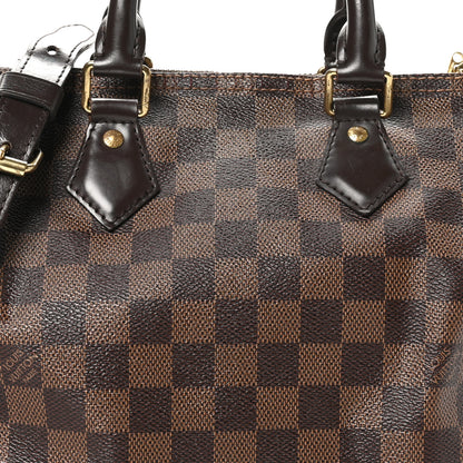 Louis Vuitton Damier Ebene Speedy Bandouliere 25 8 of 11