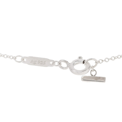 Tiffany Sterling Silver Small T Smile Pendant Necklace 6 of 7