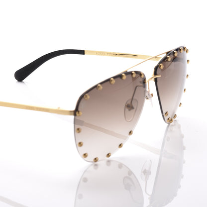 Louis Vuitton The Party Aviator Gradient Sunglasses Z0914U Brown 7 of 8