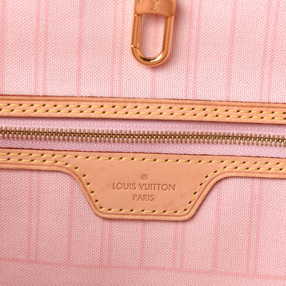Louis Vuitton Damier Azur Neo Neverfull GM Rose Ballerine 12 of 16
