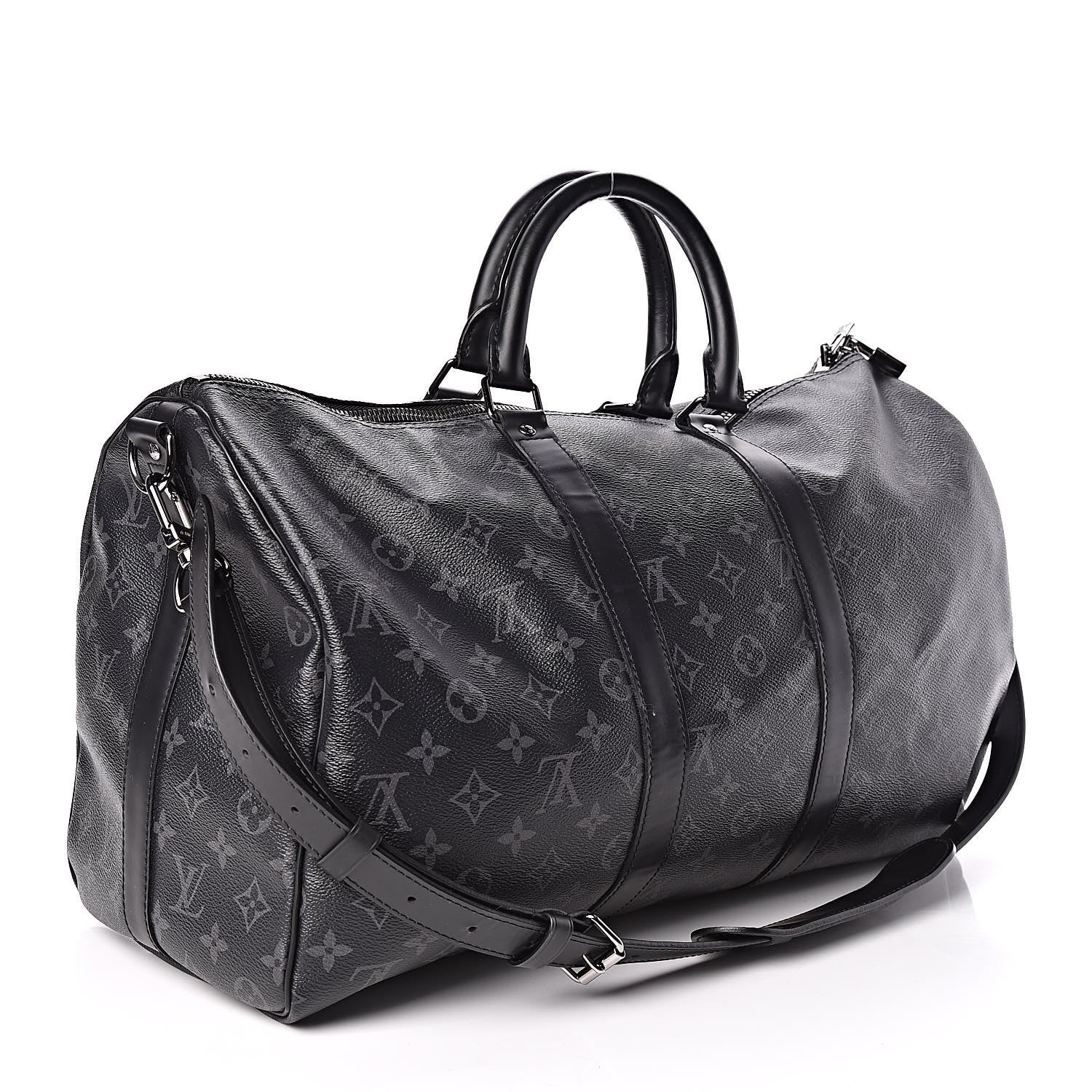 Louis Vuitton Monogram Eclipse Keepall Bandouliere 45 3 of 16