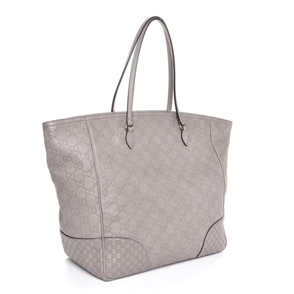 Gucci Guccissima Medium Bree Zippered Tote Storm Grey 3 of 7