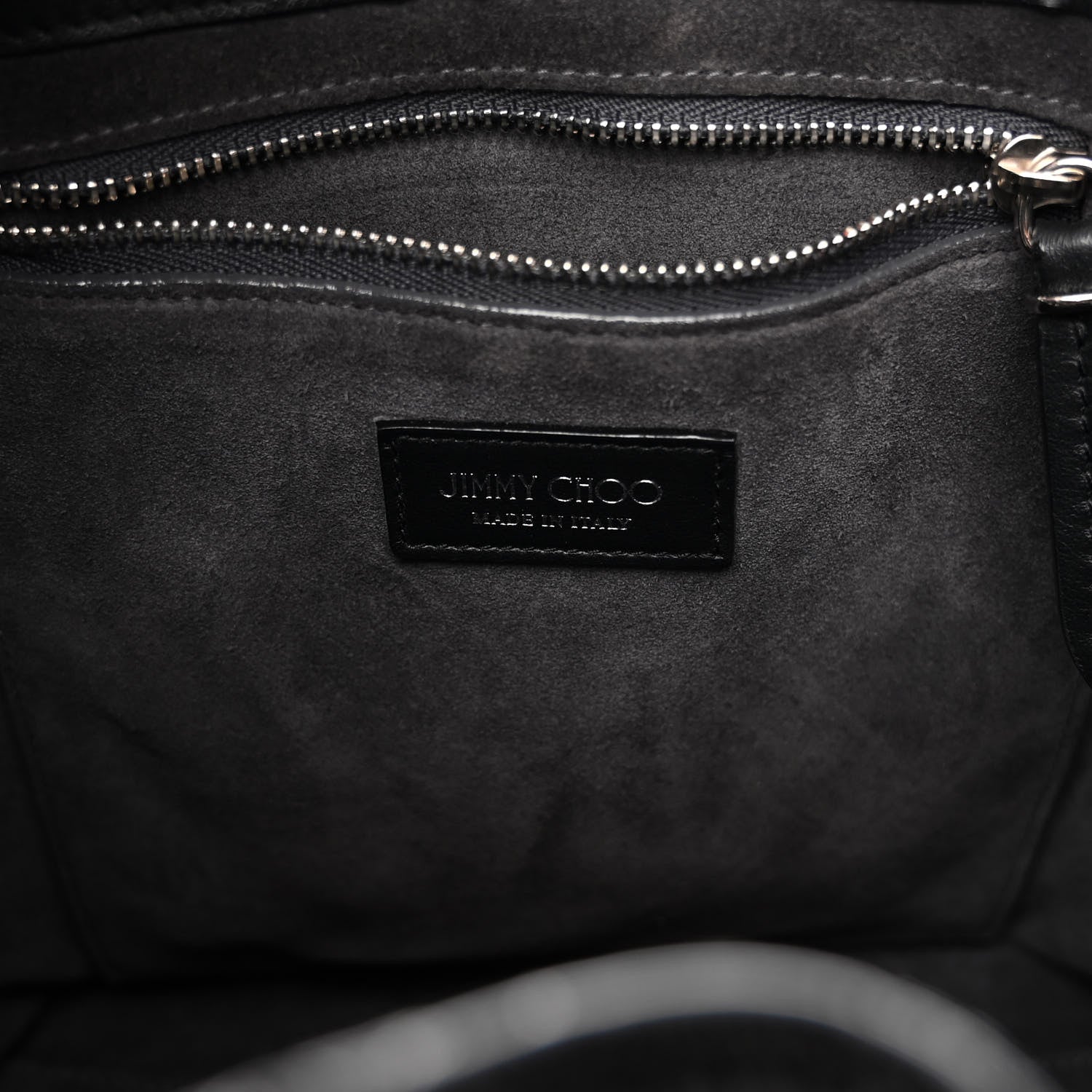 Jimmy Choo Eelskin Bon Bon Bag Bucket Bag Black 6 of 9