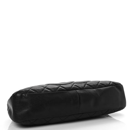 Chanel Caviar Quilted CC Timeless Soft Tote Black 4 of 9