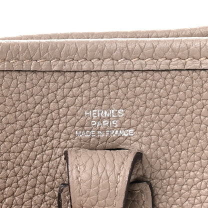 Hermes Taurillon Clemence Evelyne TPM Gris Asphalte 5 of 10