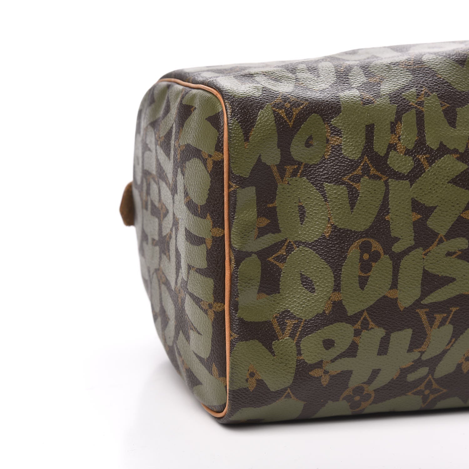 Louis Vuitton Monogram Graffiti Speedy 30 Kaki 8 of 10