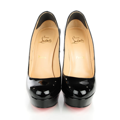 Christian Louboutin Patent Bianca 140 Pumps 39 Black 2 of 8