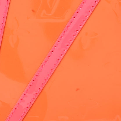Louis Vuitton Vernis Fluo Reade PM Orange 8 of 10