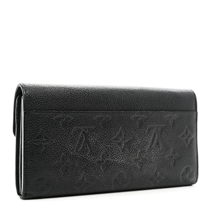 Louis Vuitton Empreinte Sarah Wallet NM Black 3 of 7