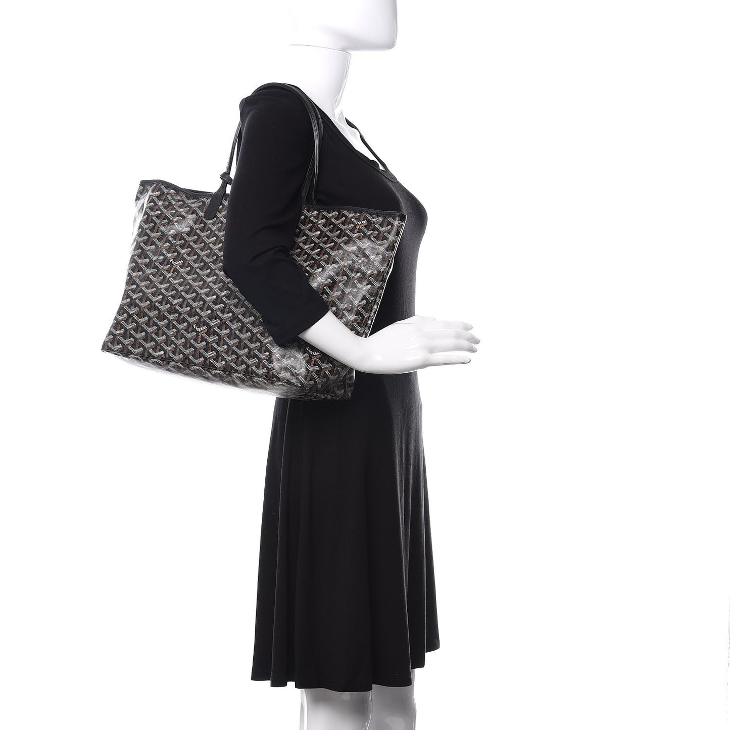 Goyardine Saint Louis PM Black