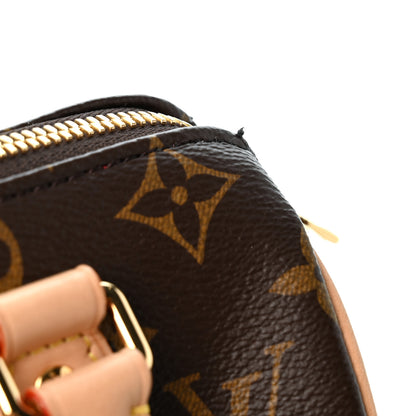 Louis Vuitton Monogram Speedy Bandouliere 20 Black 10 of 10