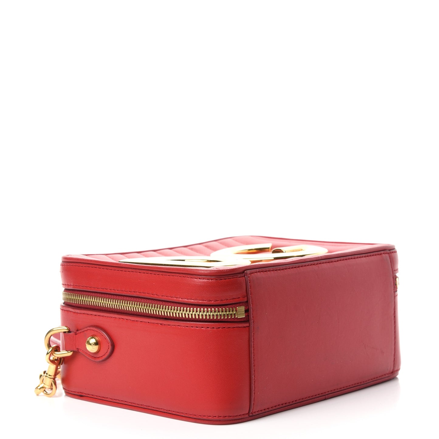 Nappa Quilted DG Girls Camera Bag Red