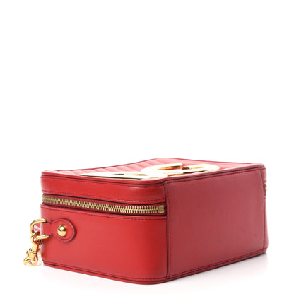 Dolce & Gabbana Nappa Quilted DG Girls Camera Bag Red 4 of 9