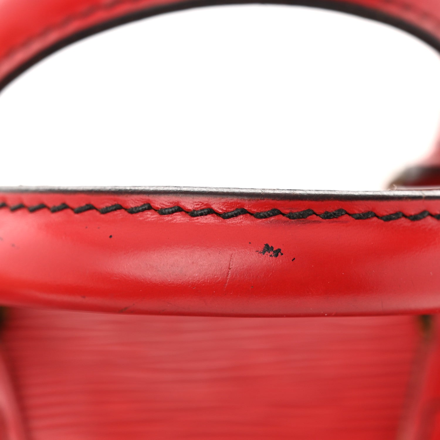 Louis Vuitton Epi Speedy 25 Castillan Red 12 of 17
