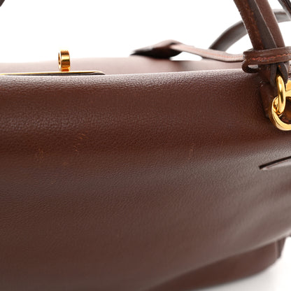 Hermes Evercolor Kelly Retourne 32 Havane 17 of 18