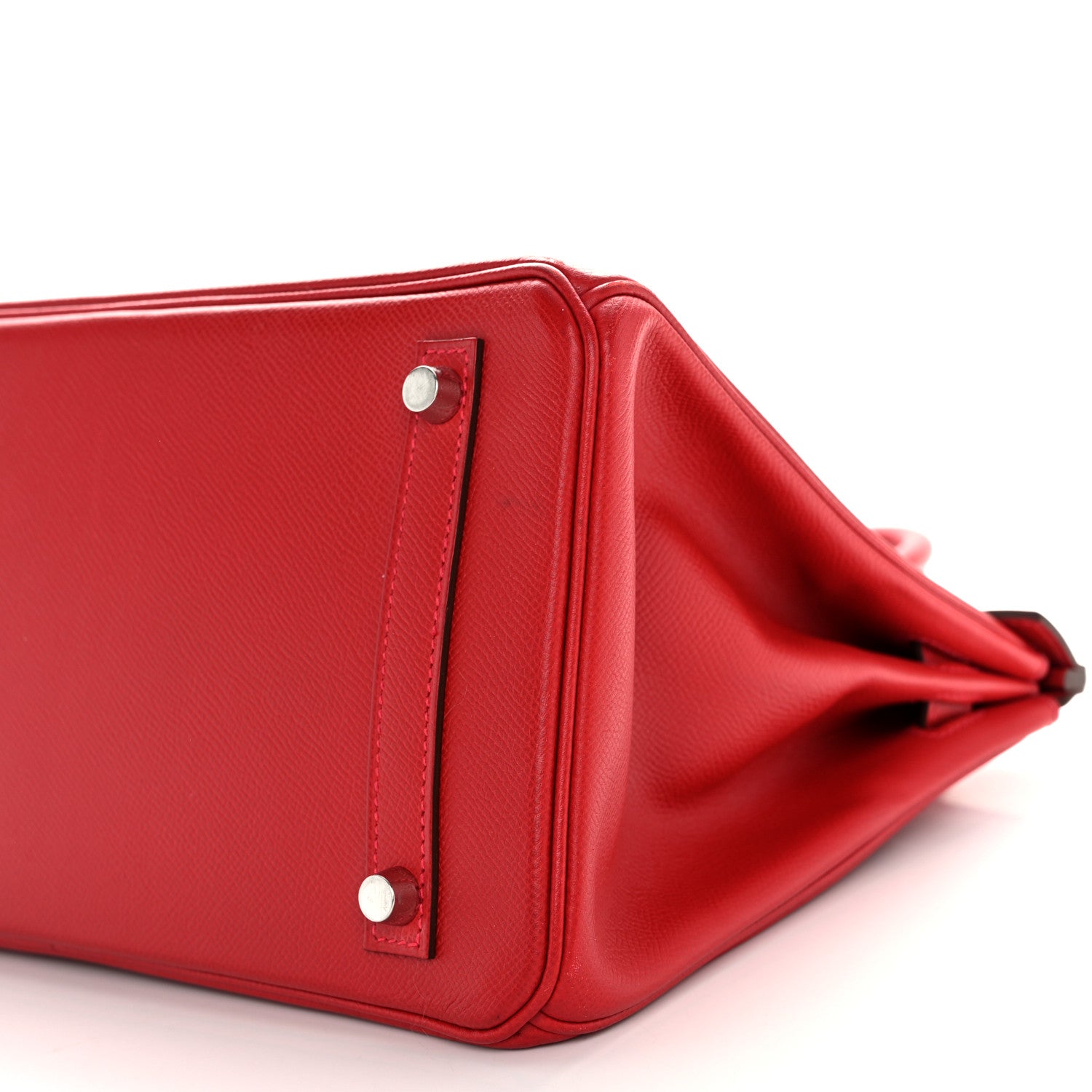 Hermes Epsom Birkin 30 Rouge Casaque 10 of 13