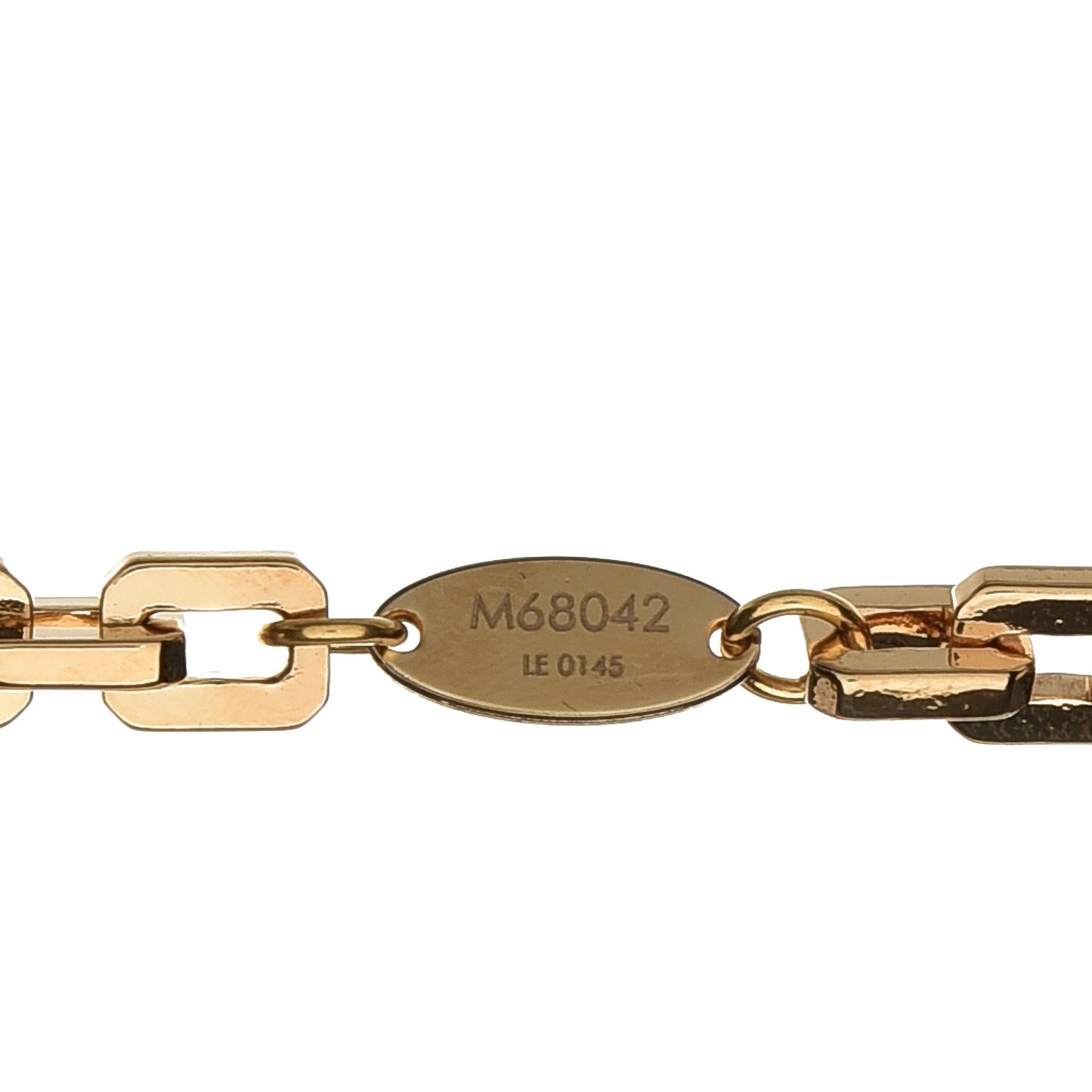 Essential V Chain Long Necklace Gold