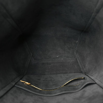 Celine Soft Grained Calfskin Small Sangle Bucket Bag Kohl 5 of 8