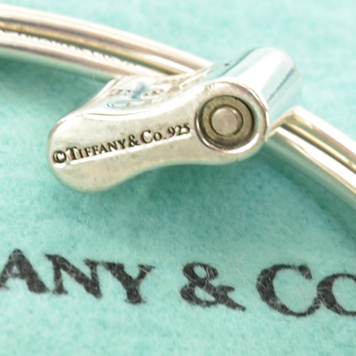 Sterling Silver 1837 Triple Bangle Lock Bracelet