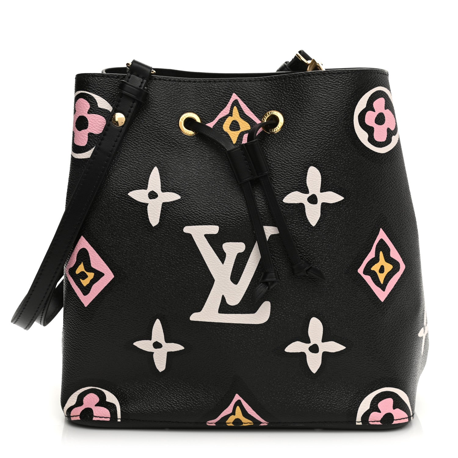 Louis Vuitton Monogram Giant Wild At Heart Neonoe MM Black 1 of 10