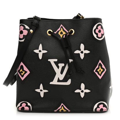 Louis Vuitton Monogram Giant Wild At Heart Neonoe MM Black 1 of 10
