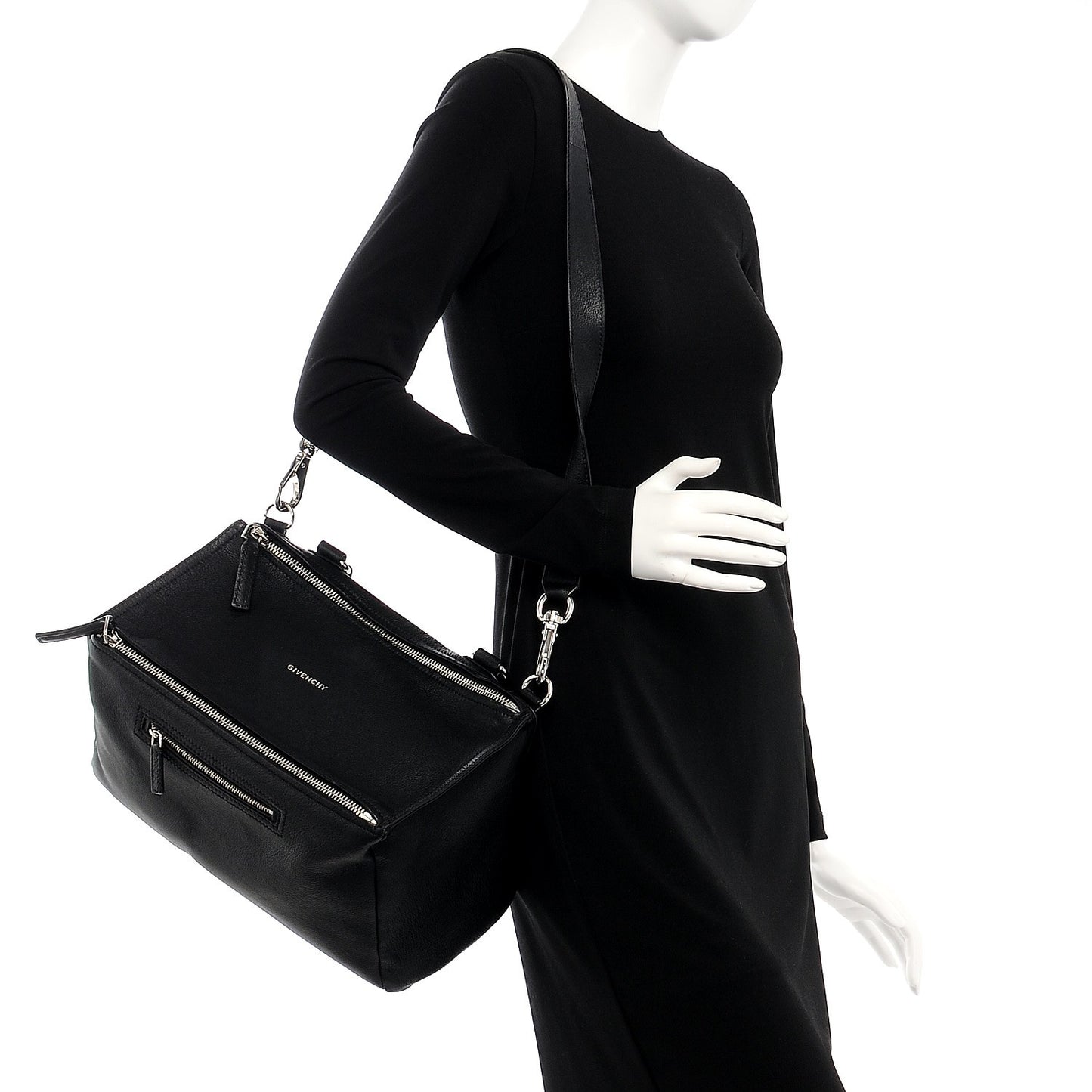 Sugar Goatskin Medium Pandora Black