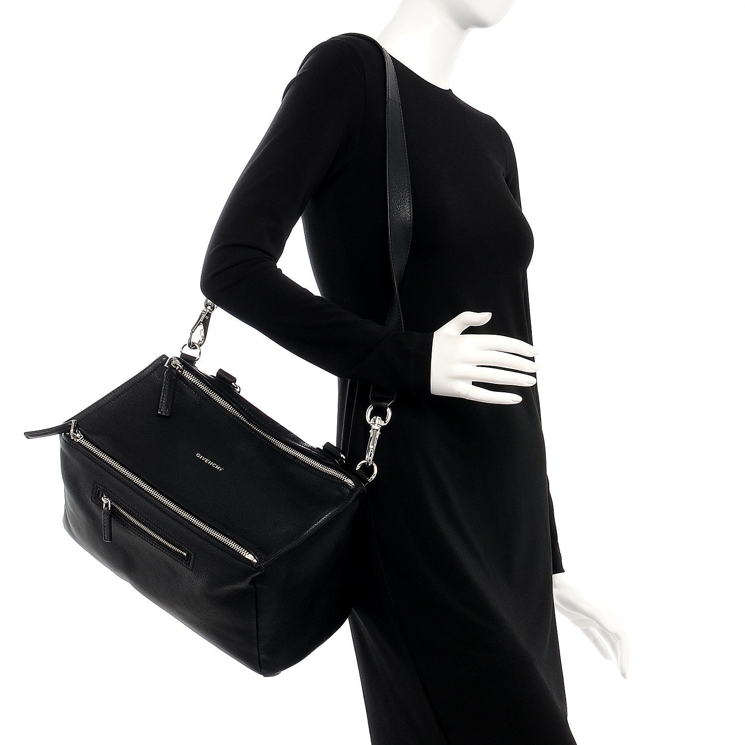 Givenchy Sugar Goatskin Medium Pandora Black 2 of 8