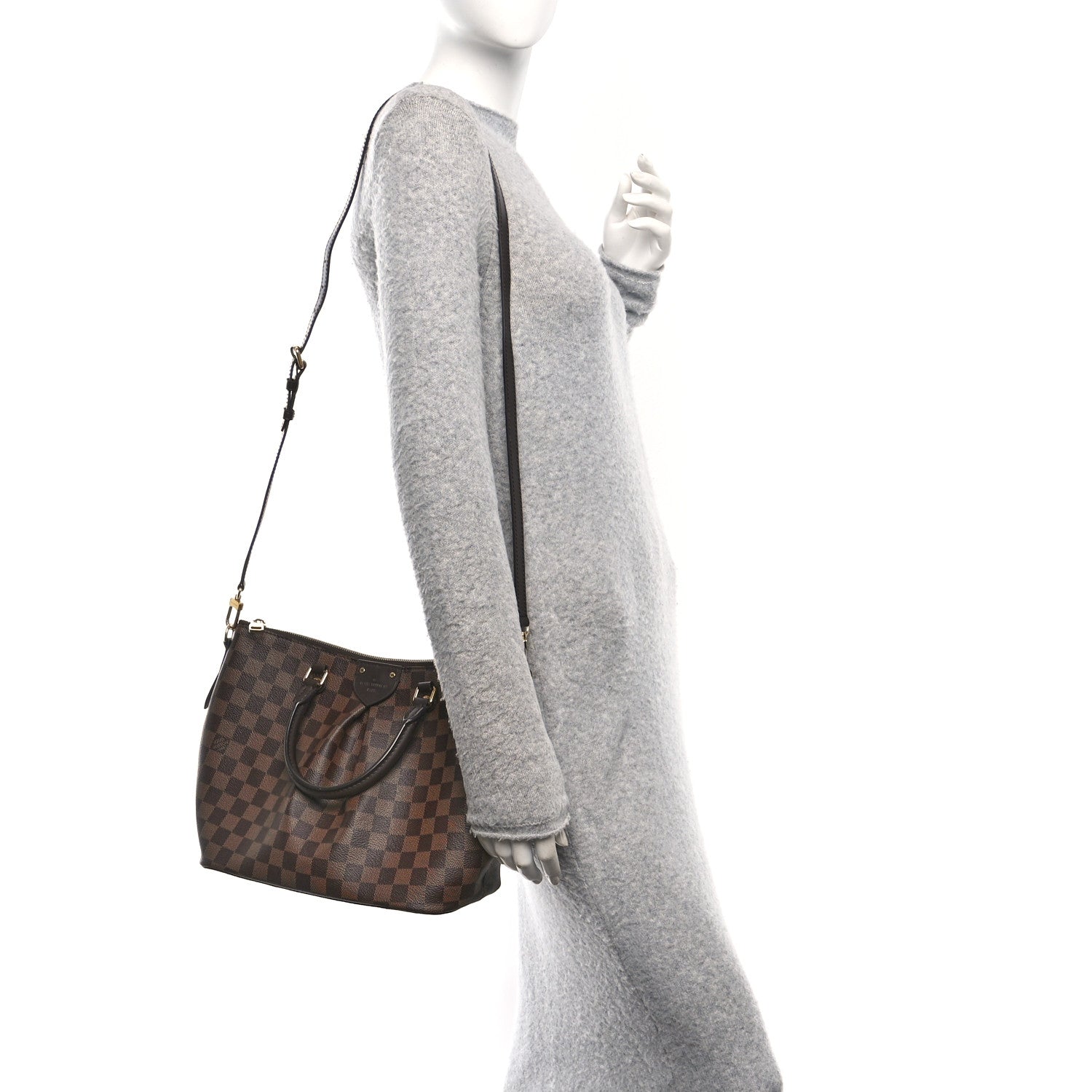 Louis Vuitton Damier Ebene Siena MM 2 of 10