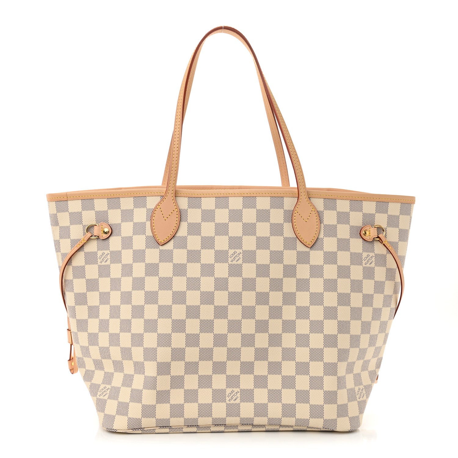 Louis Vuitton Damier Azur Neo Neverfull MM Rose Ballerine 1 of 11