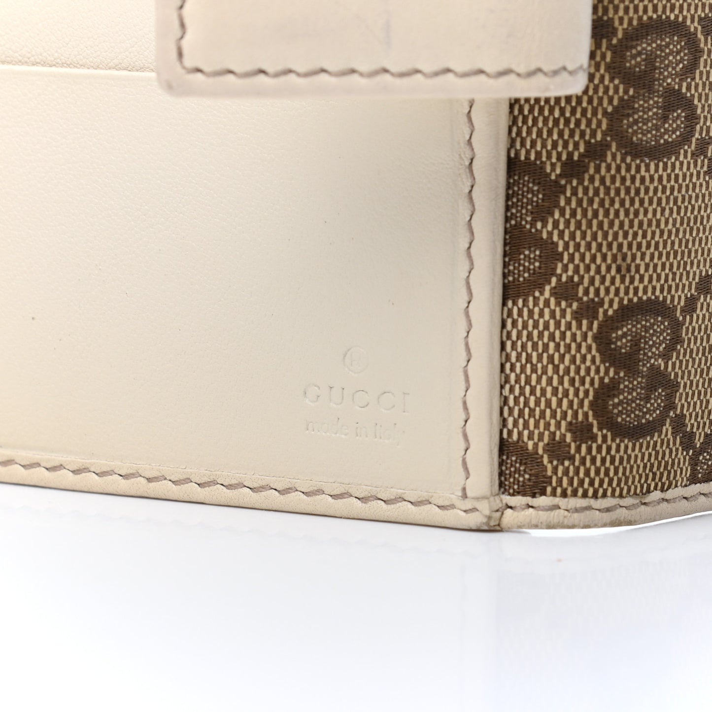 Monogram New Britt French Wallet White