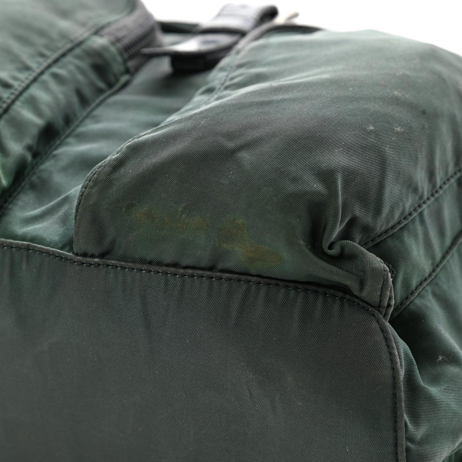 Prada Nylon Vela Small Backpack Green 8 of 14