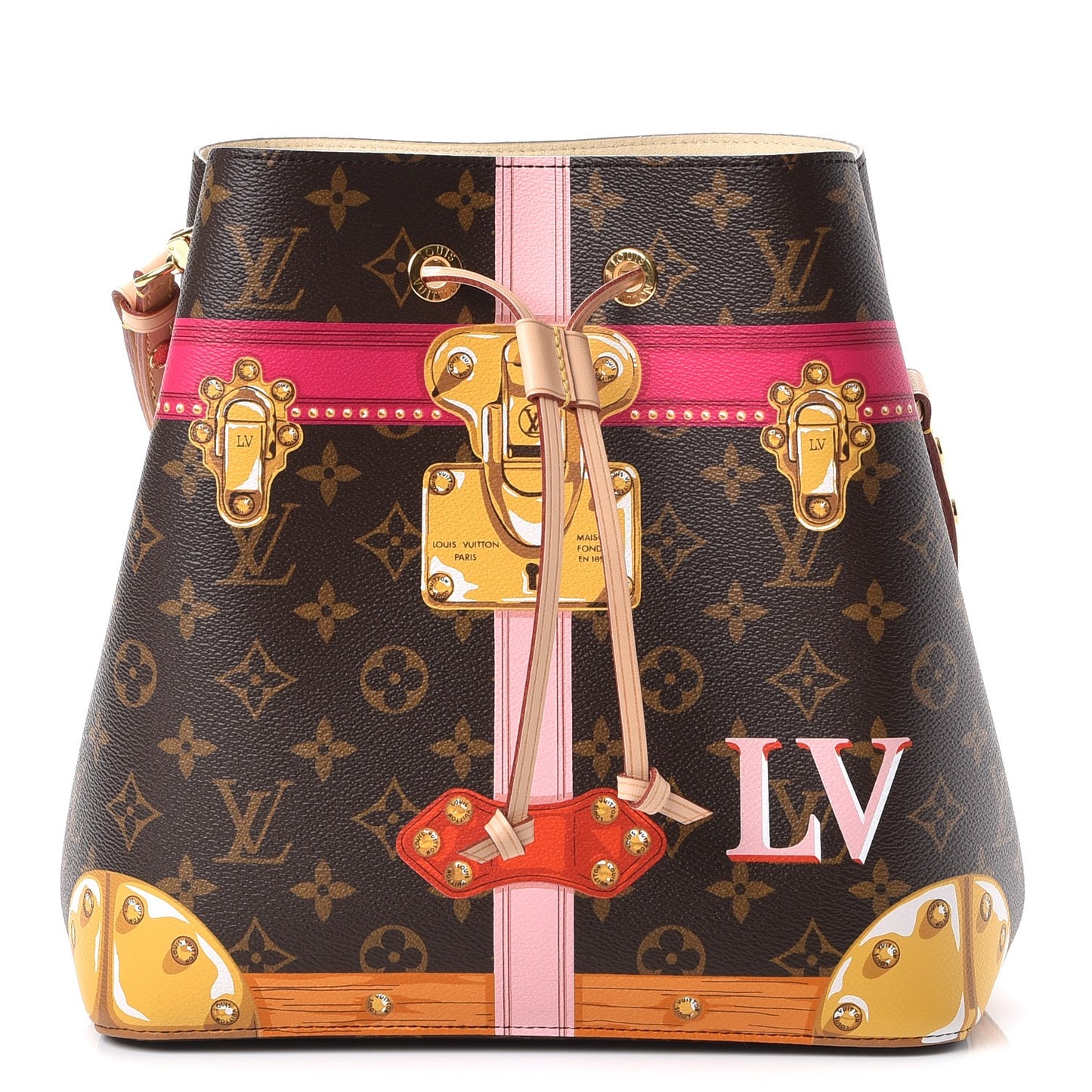 Monogram Summer Trunks Neonoe