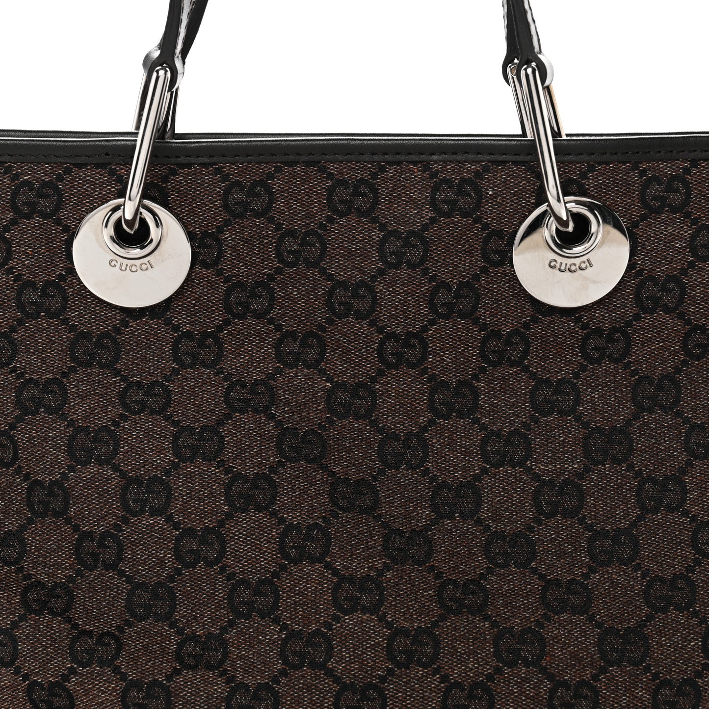 Monogram Eclipse Tote Dark Brown