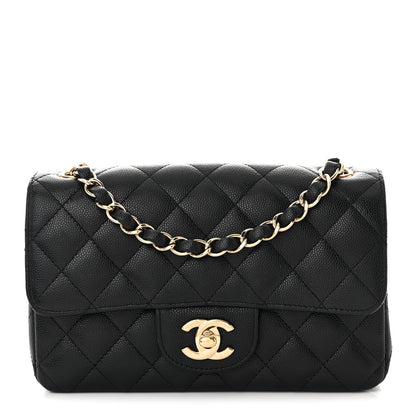 Chanel Caviar Quilted Mini Rectangular Flap Black 1 of 10
