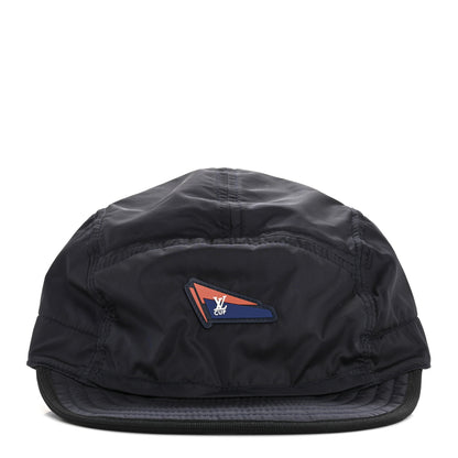 Louis Vuitton Nylon Americas Cup Latitude Cap Hat Marine 3 of 8