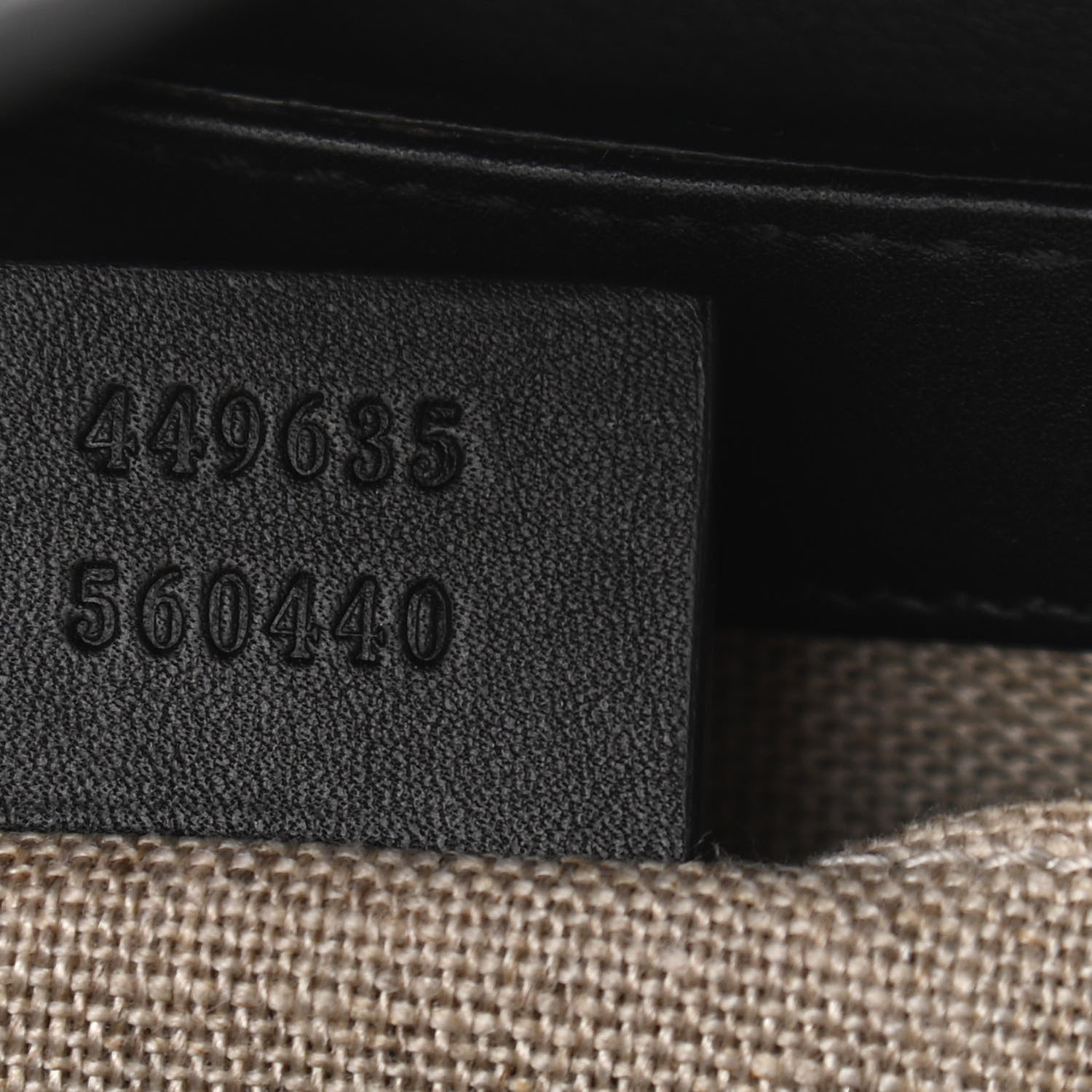 Gucci Microguccissima Medium Emily Chain Shoulder Bag Black 7 of 11