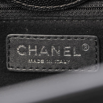 Chanel Caviar Medium Studded Deauville Tote Black 7 of 15