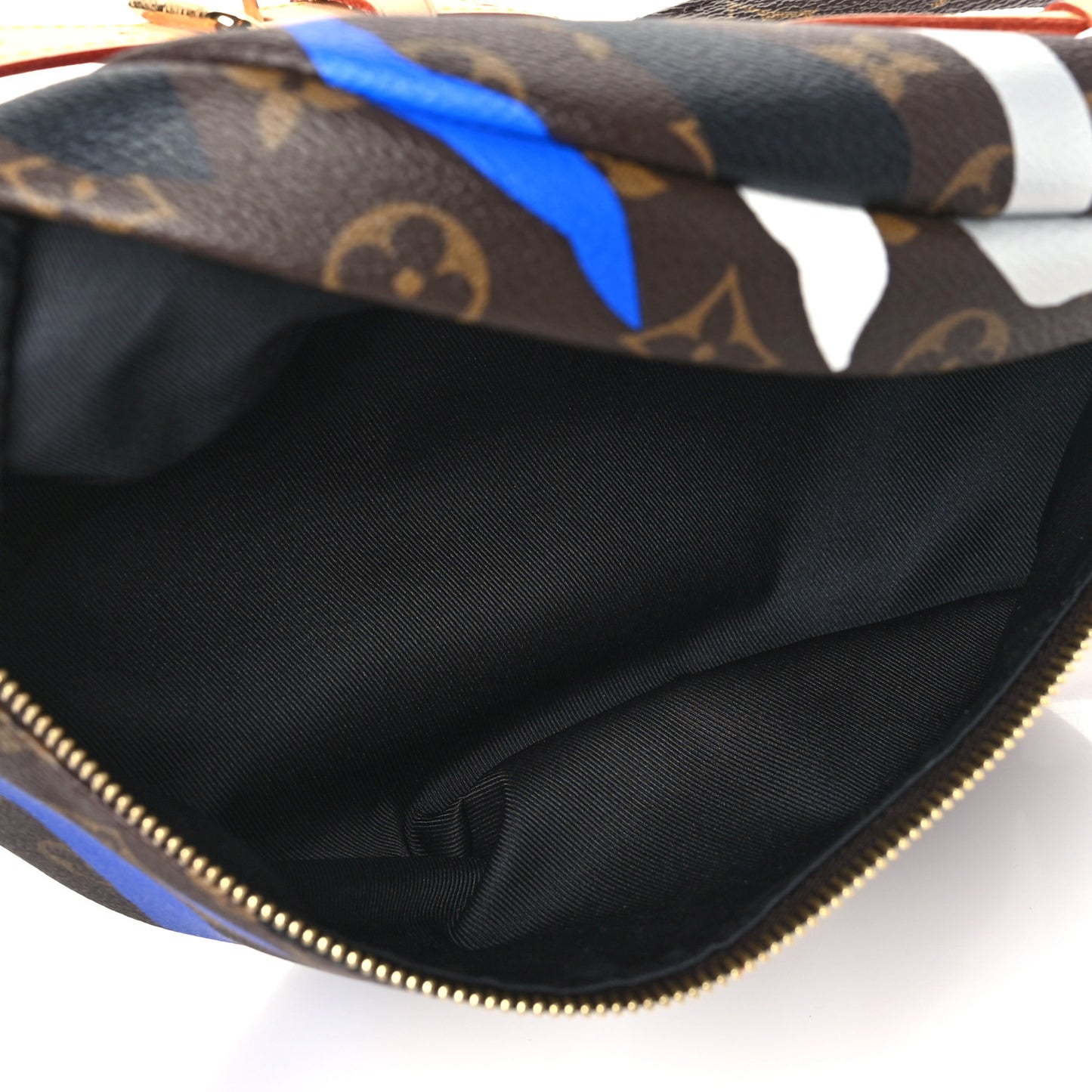 x LoL Monogram Bumbag Blue Silver