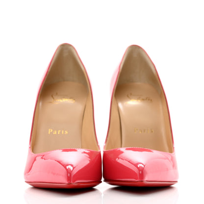 Christian Louboutin Patent Pigalle Follies 100 Pumps 35 Pinky 2 of 8