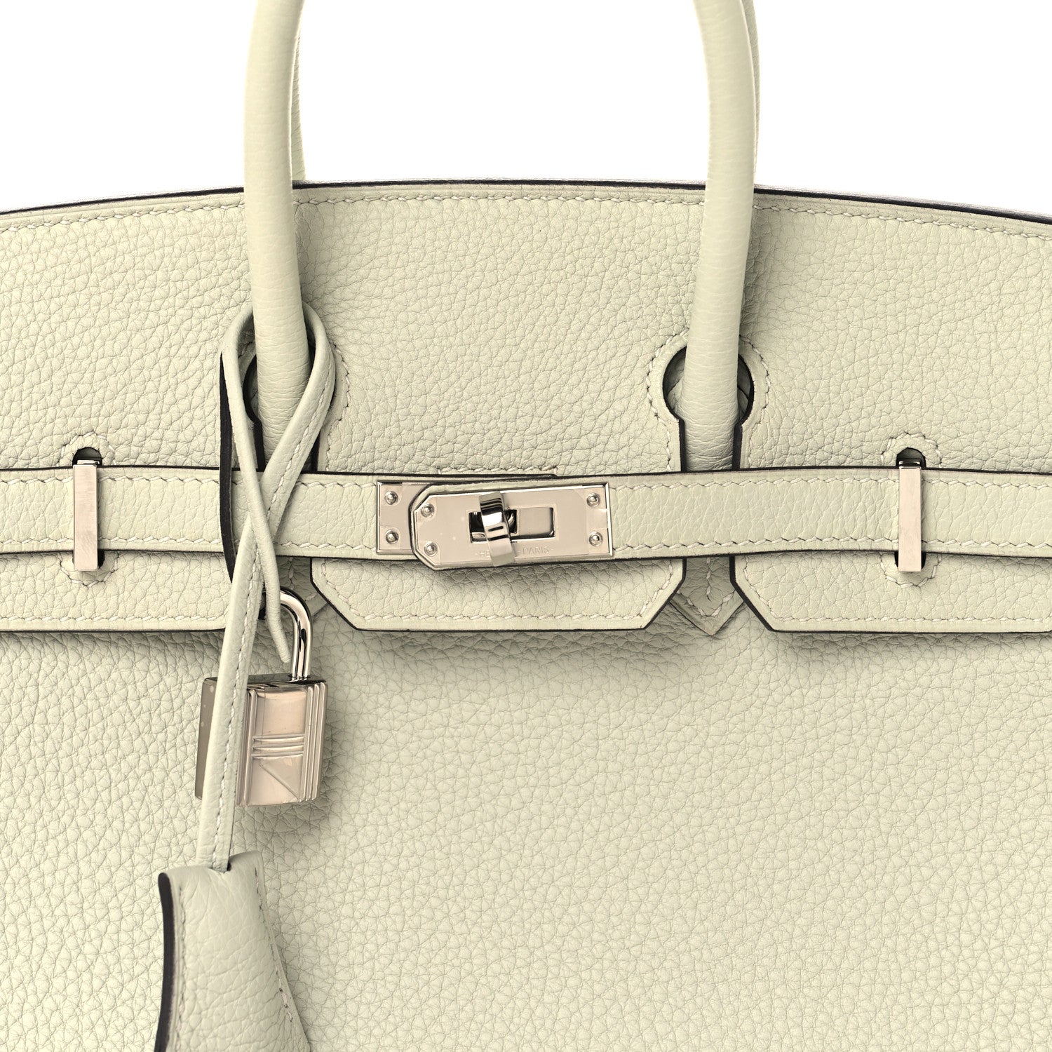 Hermes Togo Birkin 25 Gris Neve 8 of 12