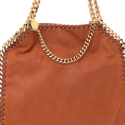 Stella McCartney Shaggy Deer Mini Falabella Fold Over Tote Brandy 7 of 9