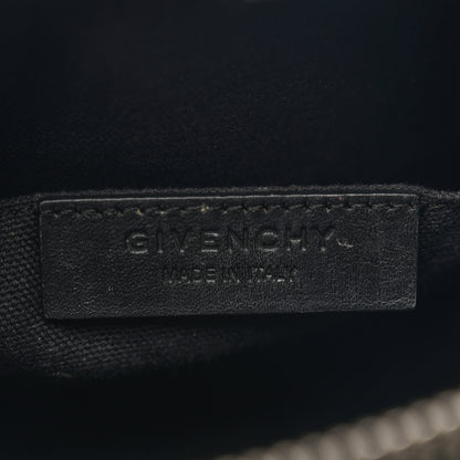 Givenchy Calfskin Small Studded Antigona Beauty Wristlet Black 6 of 11