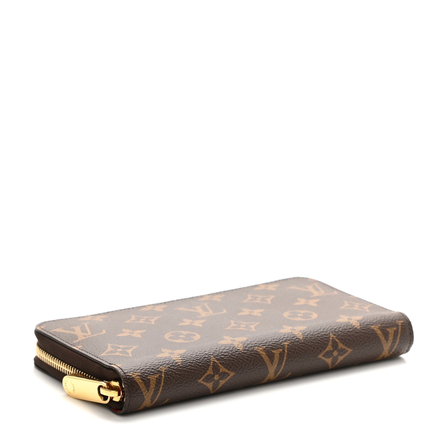 Monogram Zippy Wallet Coquelicot