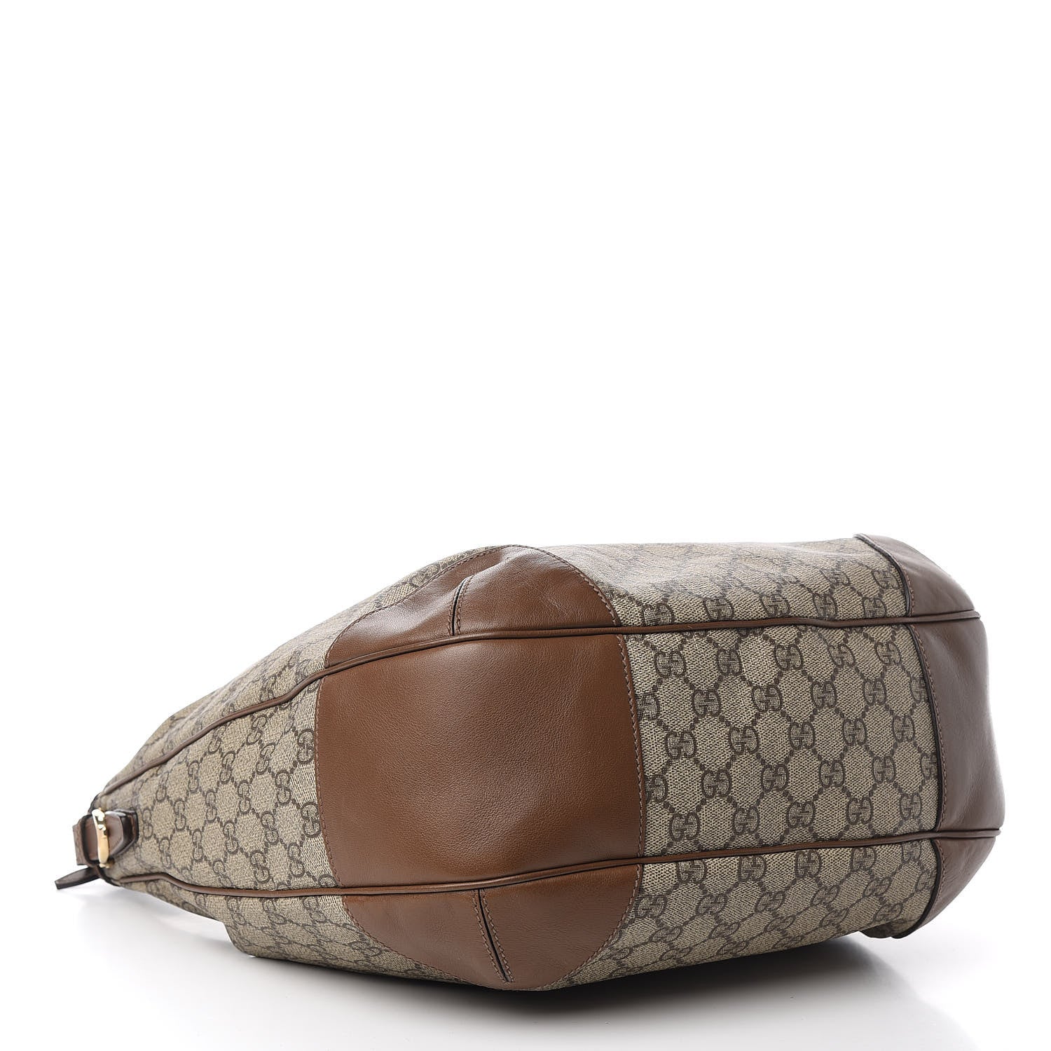 Gucci GG Supreme Monogram Margaux Calfskin Medium Nice Hobo Beige Ebony Acero 3 of 14